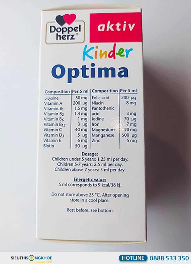 kinder optima pharmacity
