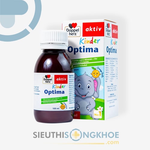 Kinder Optima Hỗ Trợ Cung Cấp Dưỡng Chất Cần Thiết Cho Trẻ Phát Triển Tốt Chai 100ml