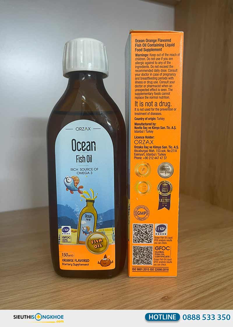 ocean fish oil có tốt không