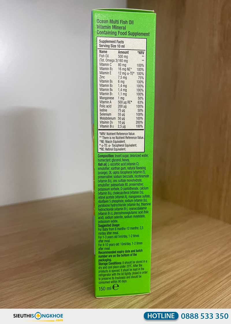 ocean multi vitamin mineral