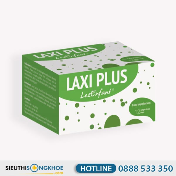 Laxi Plus Lezenfant Hỗ Trợ Thúc Đẩy Hệ Tiêu Hoá Khoẻ Mạnh Hộp 12 Lọ