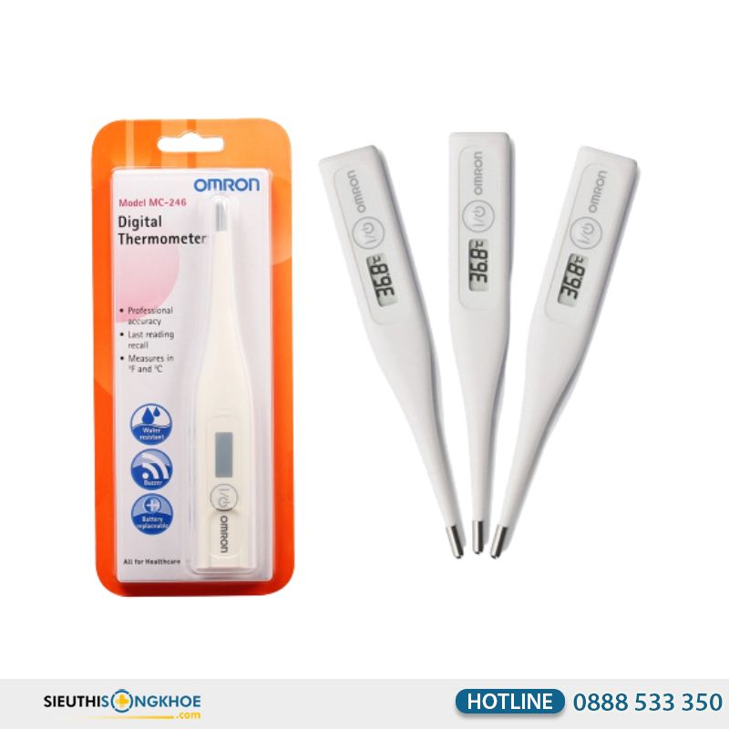 Nhiệt kế của Nhật OMRON MC246