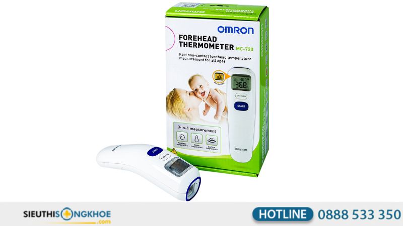 Omron Forehead Thermometer MC-720
