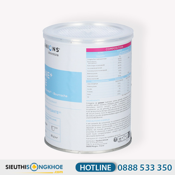 Granions Collagen Beauty Hỗ Trợ Dưỡng Da & Tóc Khoẻ Đẹp Hộp 275g