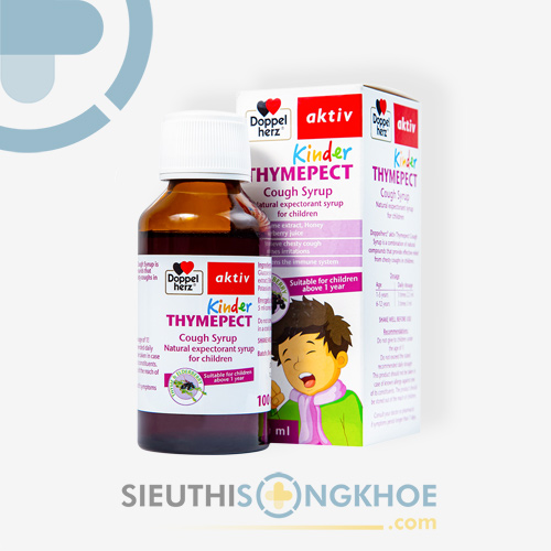 Kinder Thymepect Hỗ Trợ Giảm Ho & Long Đờm Cho Trẻ Em Chai 100ml
