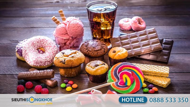 Người bị giãn tĩnh mạch không nên tiêu thụ đường tinh luyện.