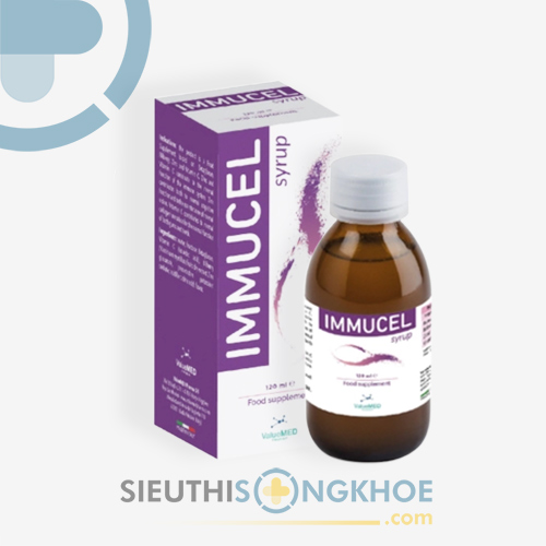 Immucel Syrup Hỗ Trợ Tăng Đề Kháng Cho Trẻ Em Chai 120ml