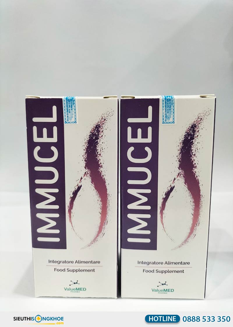 immucel syrup tăng đề kháng trẻ