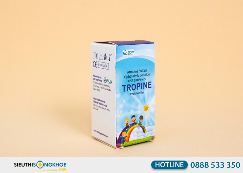 thuốc nhỏ mắt tropine
