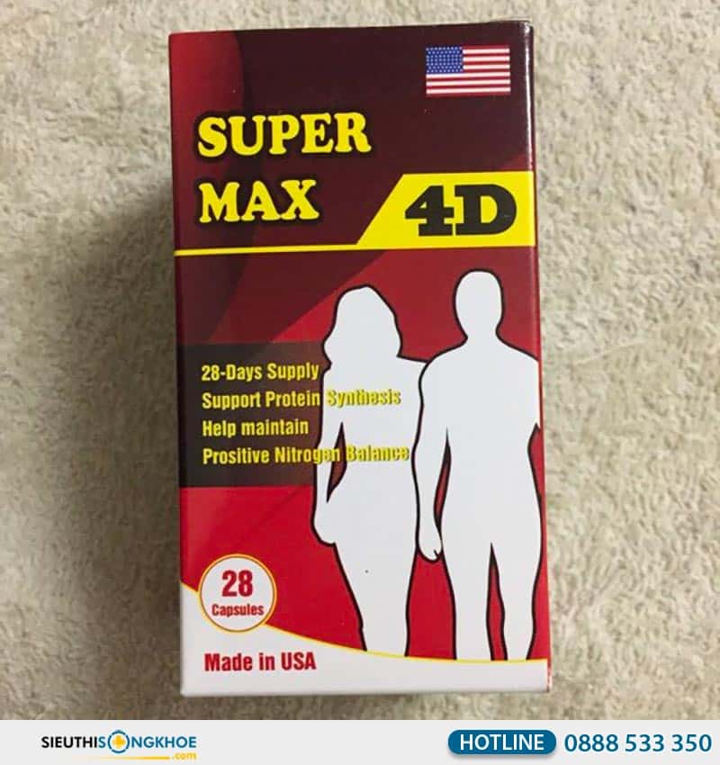 super max 4d giá bao nhiêu