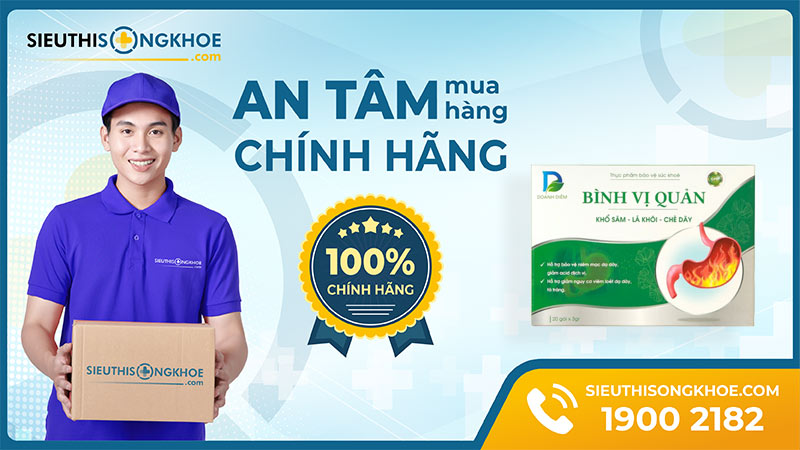 bình vị quản chính hãng