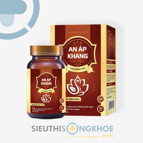 An Áp Khang Hỗ Trợ Điều Hoà Ổn Định Bệnh Cao Huyết Áp Hộp 30 Viên