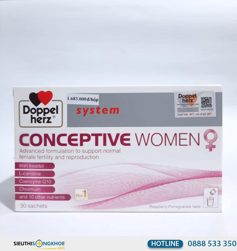 conceptive women có tác dụng gì