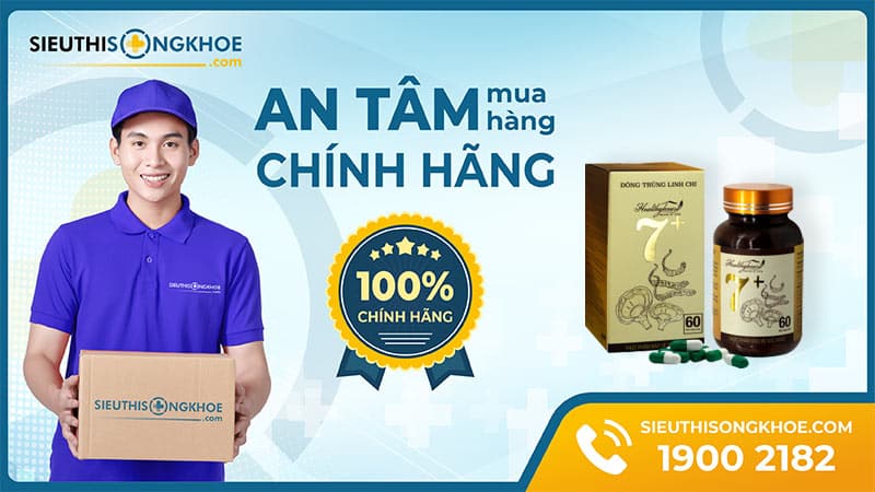 đông trùng linh chi 7+ healthyhouse