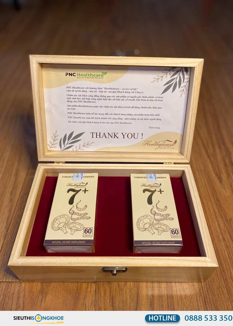 đông trùng linh chi 7+ pnc healthcare