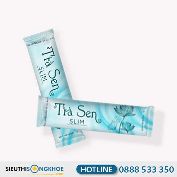Trà Sen Slim Hỗ Trợ Thải Mỡ Giảm Cân Hộp 30 Gói