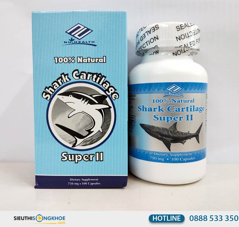 shark cartilage 100 viên