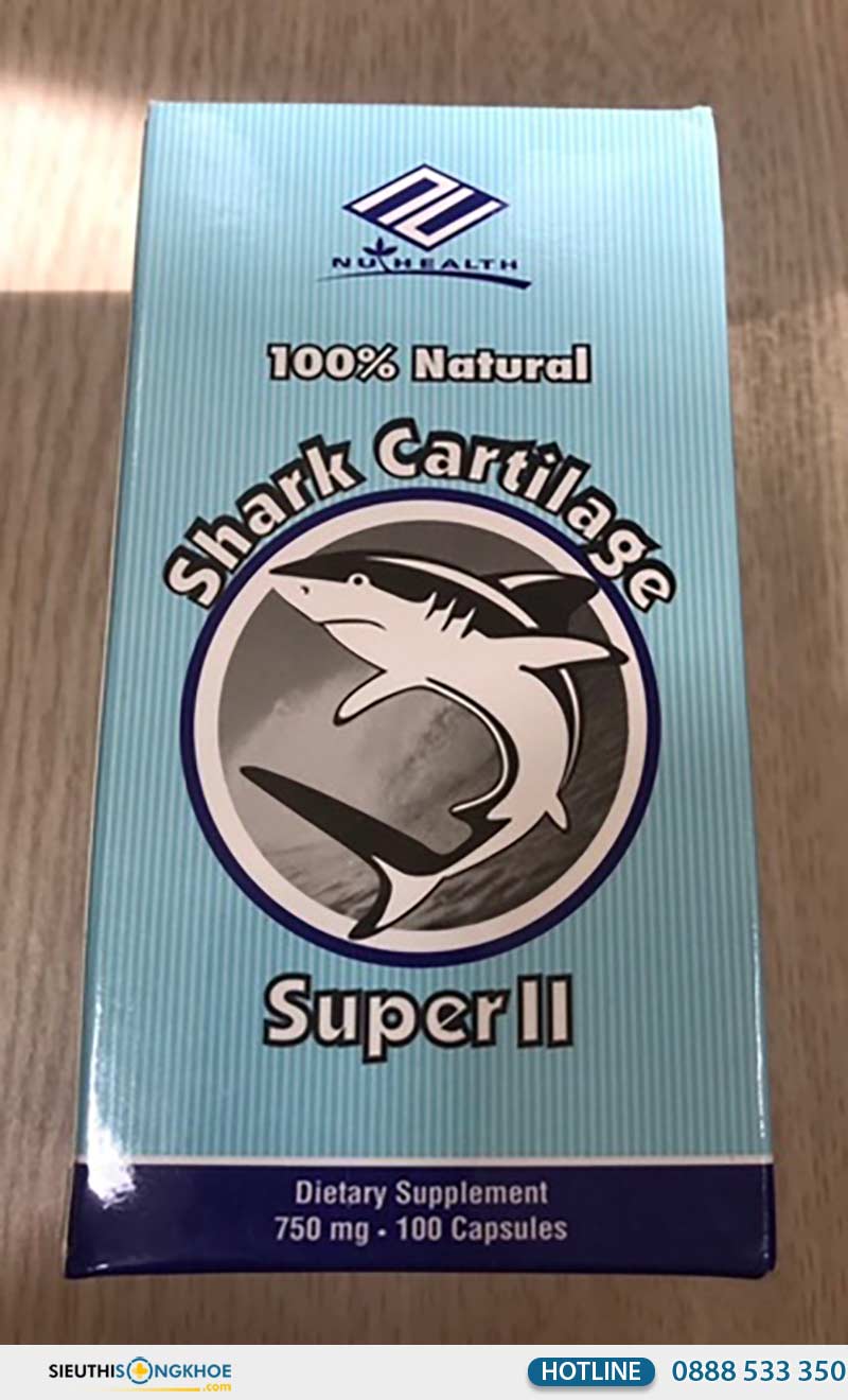 shark cartilage 750mg của mỹ giá bao nhiêu