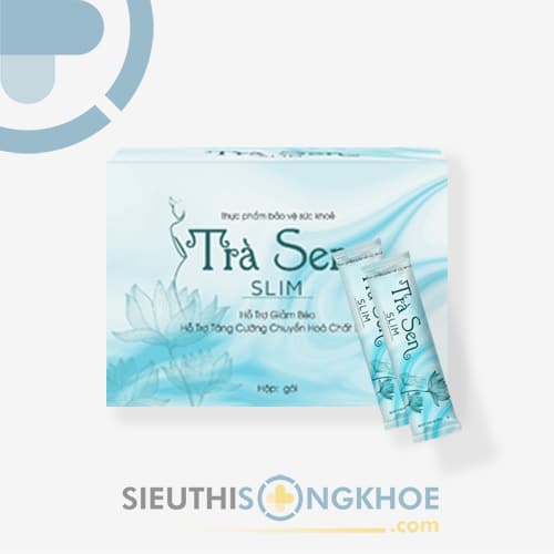 Trà Sen Slim Hỗ Trợ Thải Mỡ Giảm Cân Hộp 30 Gói