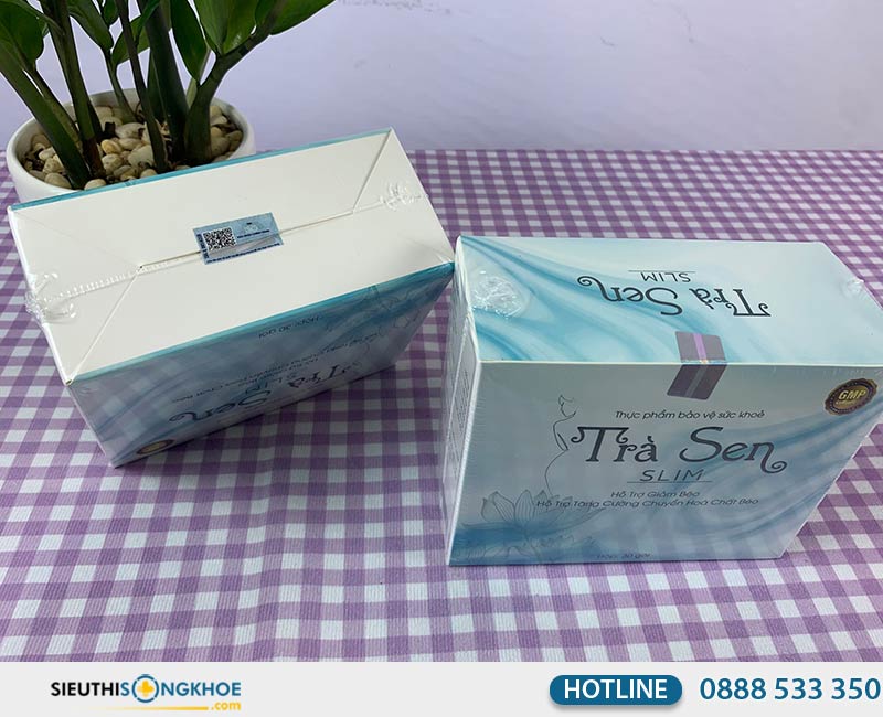 thành phần của trà sen slim