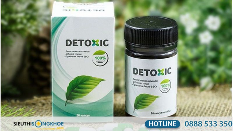 Viên uống Detoxic của Nga có tốt không? Giá Bao Nhiêu? Mua ở Đâu?