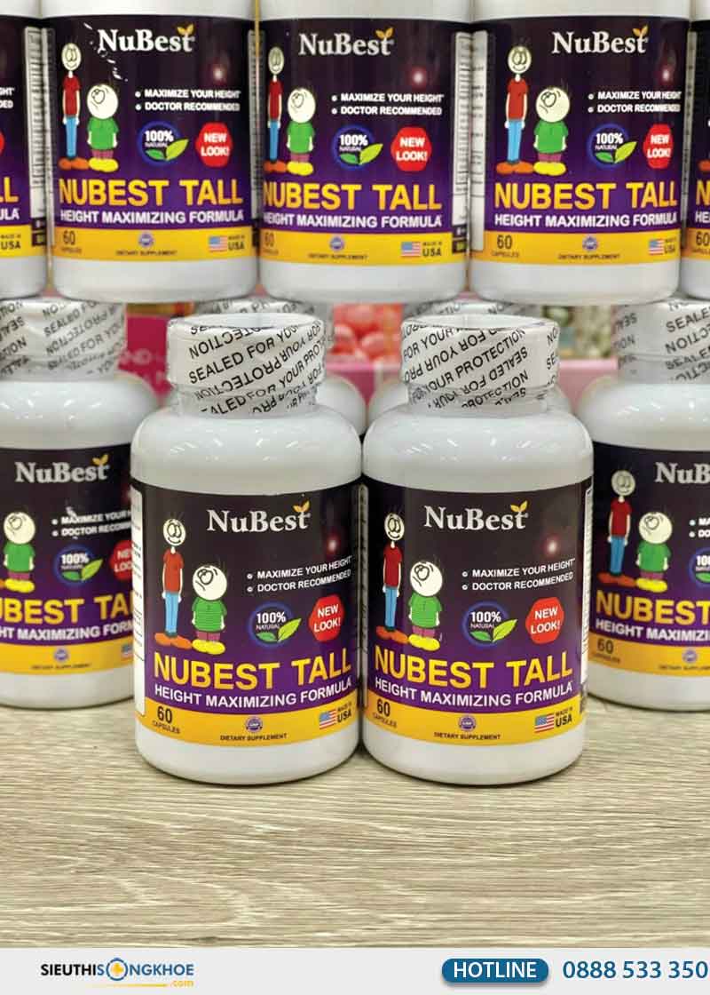 thuốc nubest tall của mỹ