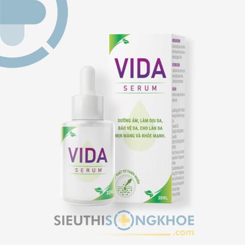 Vida Nano Serum Hỗ Trợ Dưỡng Ẩm Và Giảm Ngứa Da Mặt Lọ 30ml