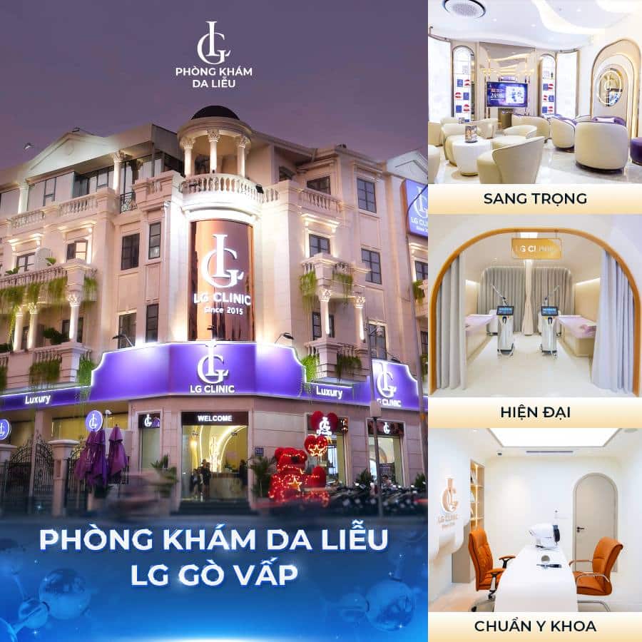 Phòng khám Da liễu LG đầu tư cơ sở hạ tầng chuẩn 5 sao 